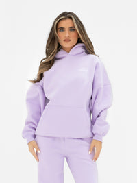 Georgia Oversized Hoodie - Lila