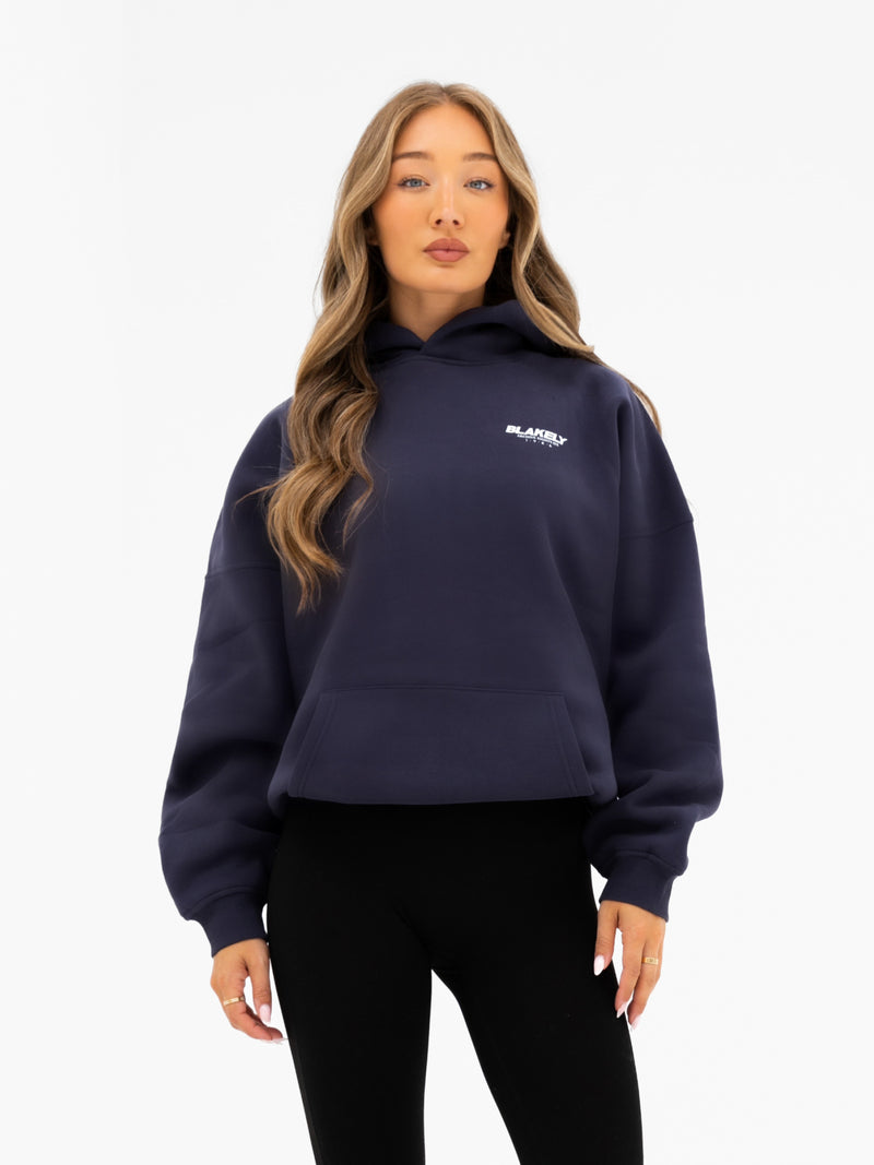 Jodi Oversized Hoodie - True Navy