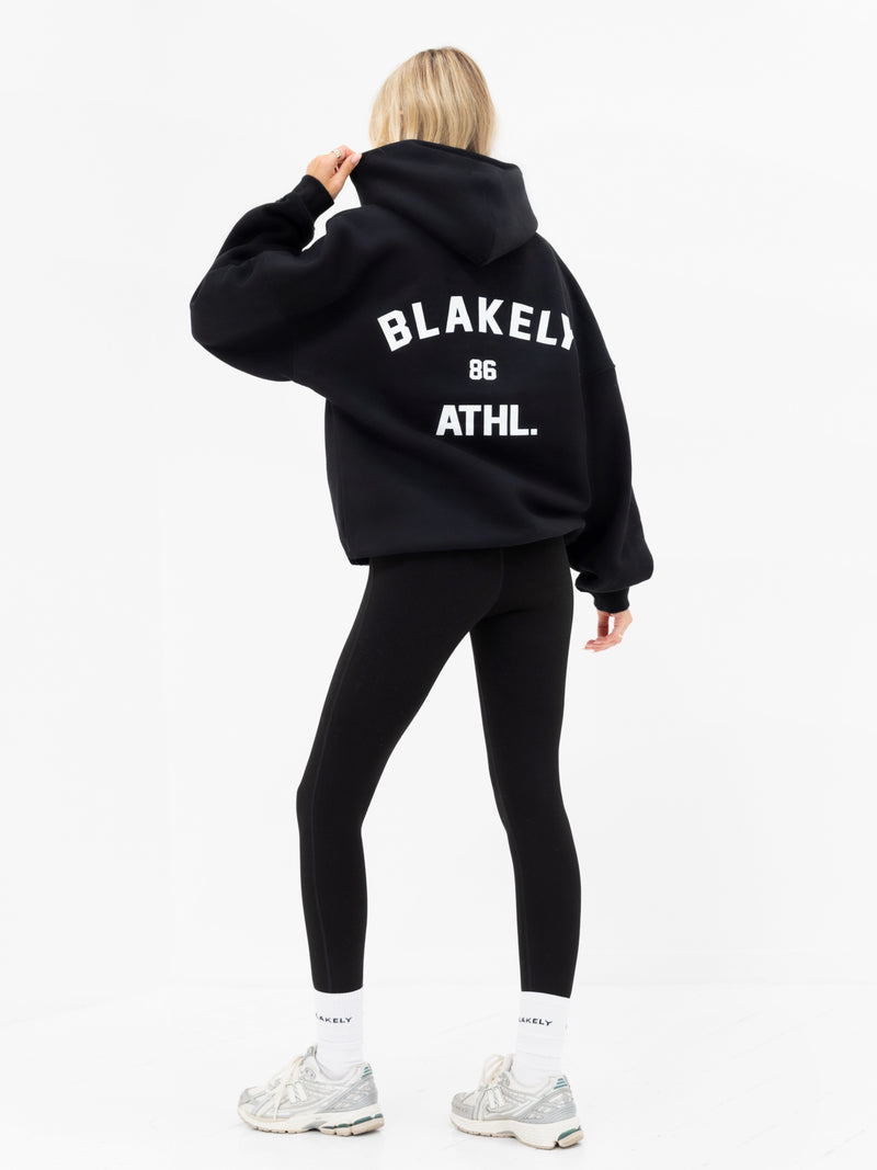 Hallie Oversized Hoodie - Schwarz