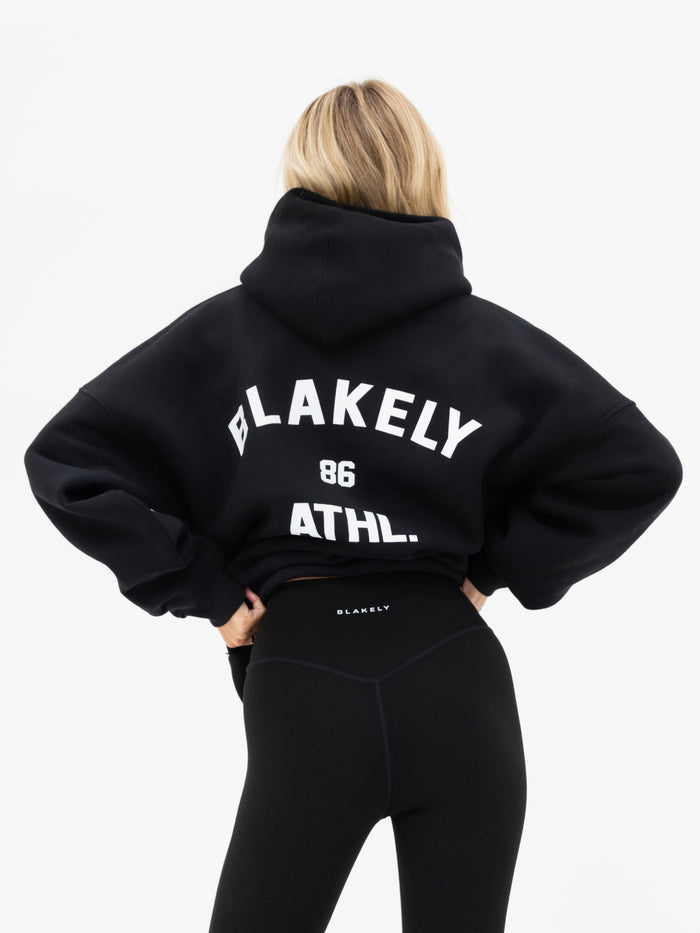 Hallie Oversized Hoodie - Schwarz
