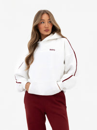 Jada Oversized Hoodie - Flat White