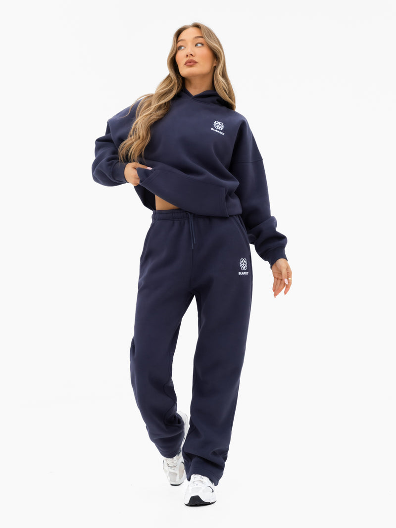 Iris Oversized Hoodie - True Navy