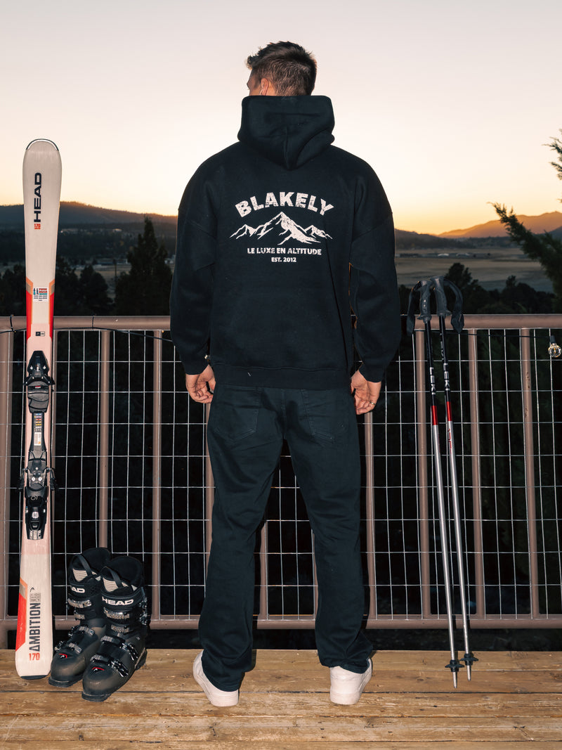 Arlow Altitude Relaxed Hoodie - Black