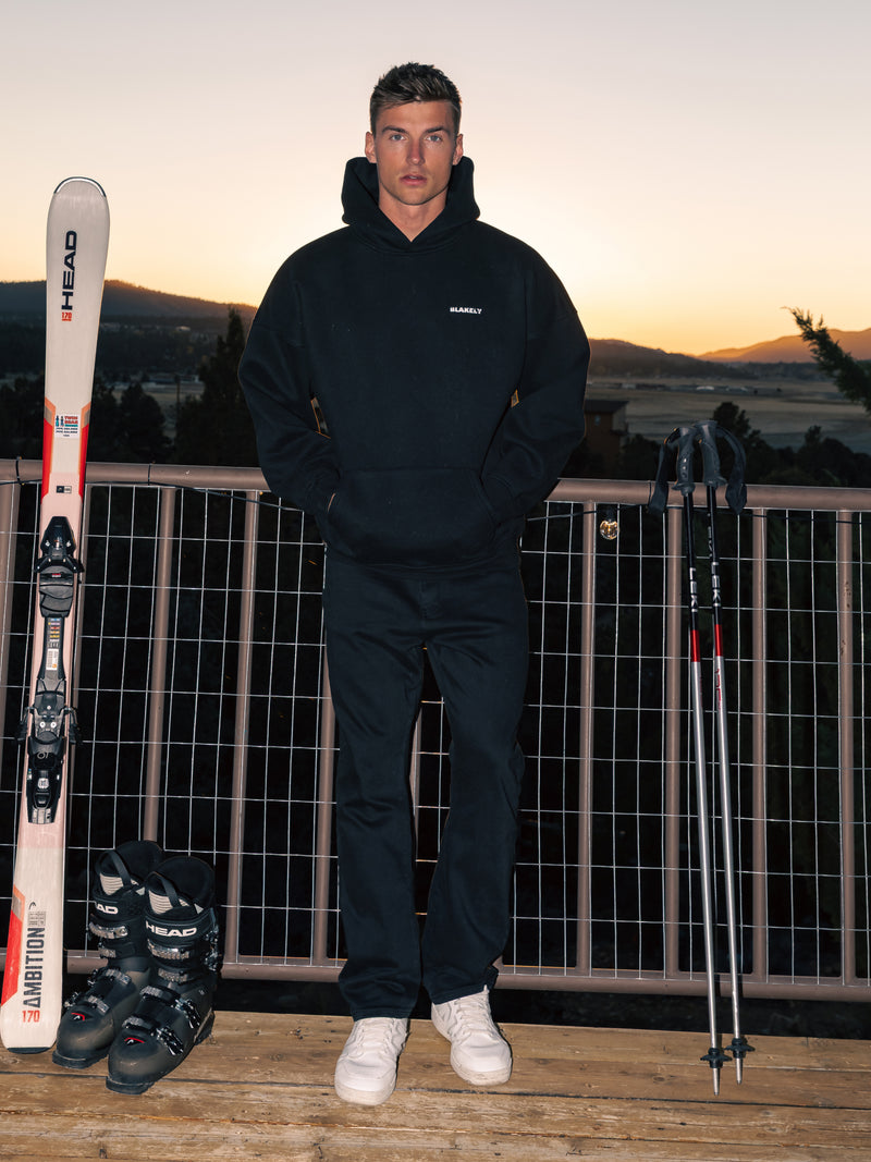 Arlow Altitude Relaxed Hoodie - Black