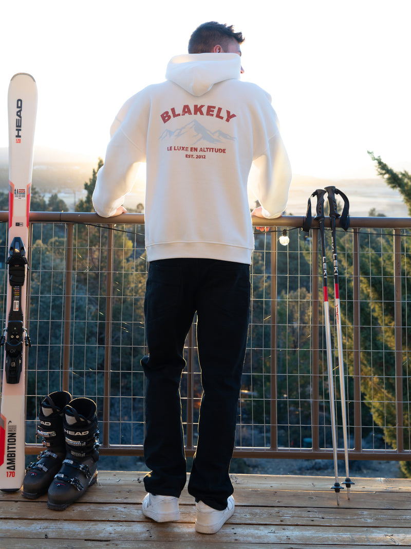 Arlow Altitude Relaxed Hoodie - Weiß