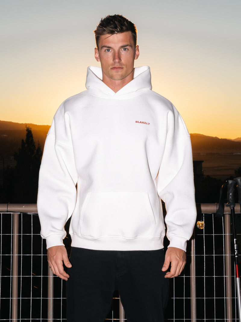 Arlow Altitude Relaxed Hoodie - Weiß