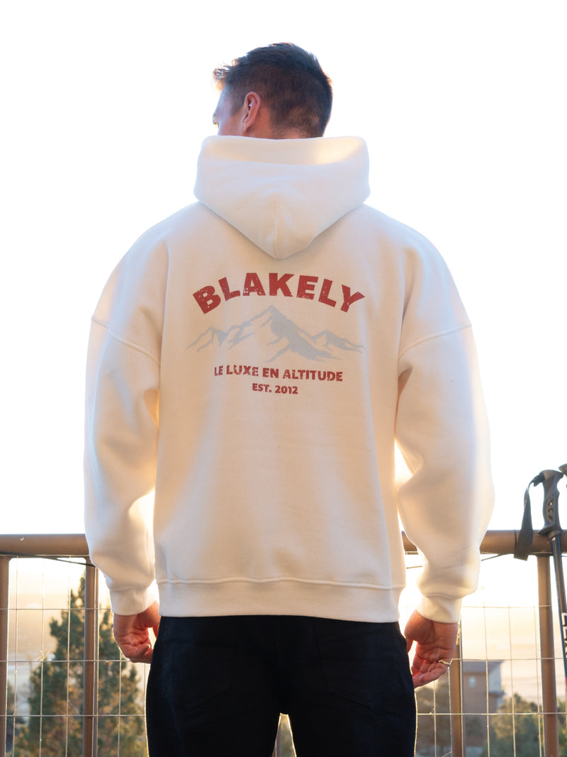 Arlow Altitude Relaxed Hoodie - Weiß