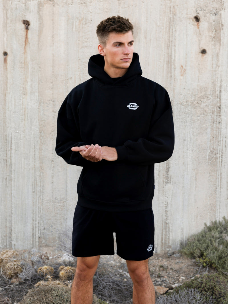 Track Active Hoodie - Schwarz