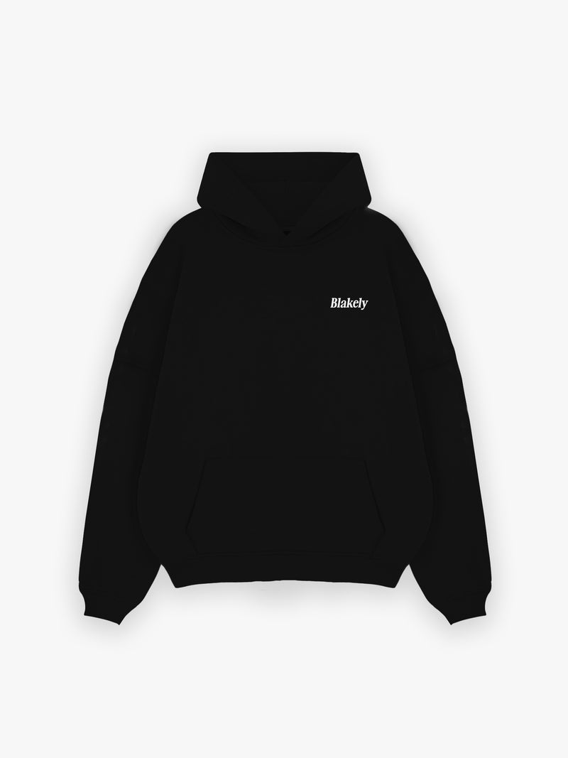 Halden Relaxed Hoodie - Black
