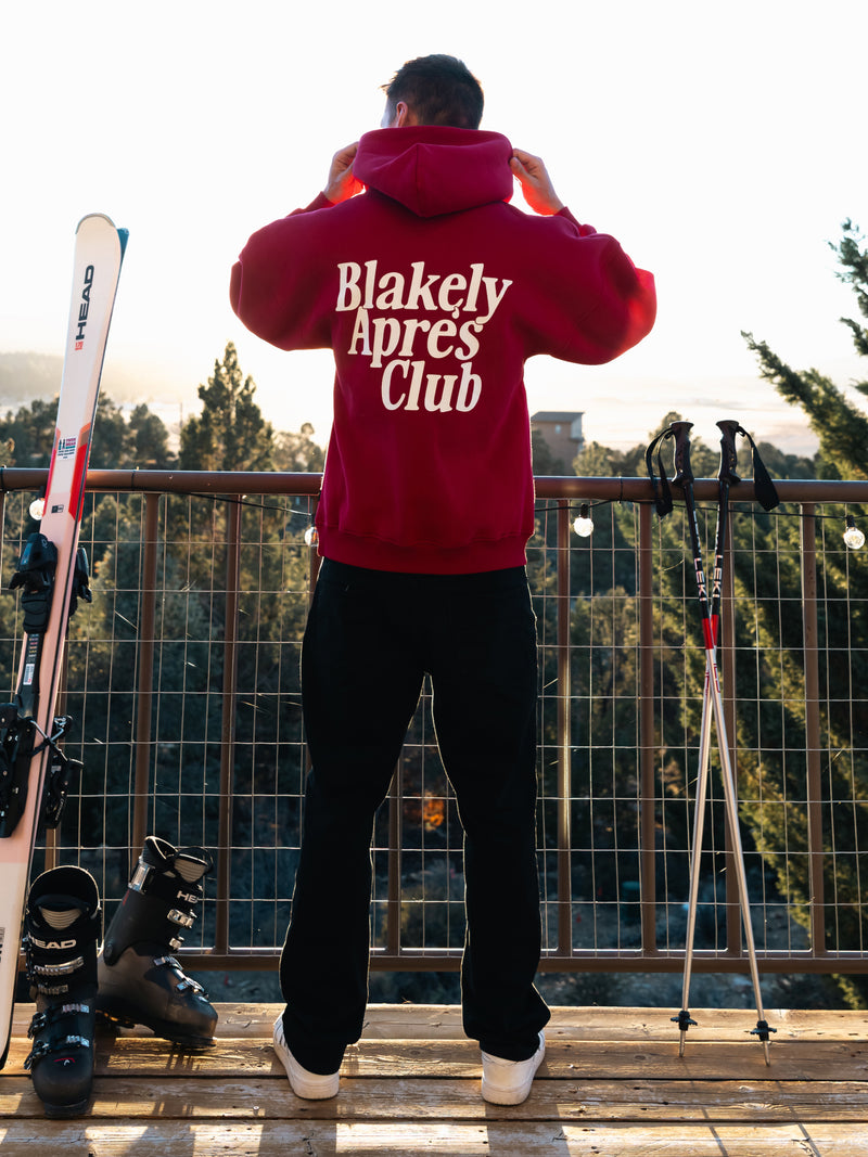 Halden Relaxed Hoodie - Red