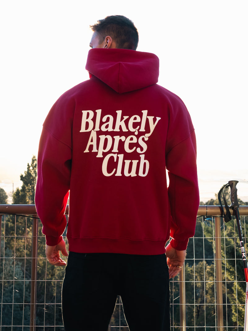Halden Relaxed Hoodie - Red