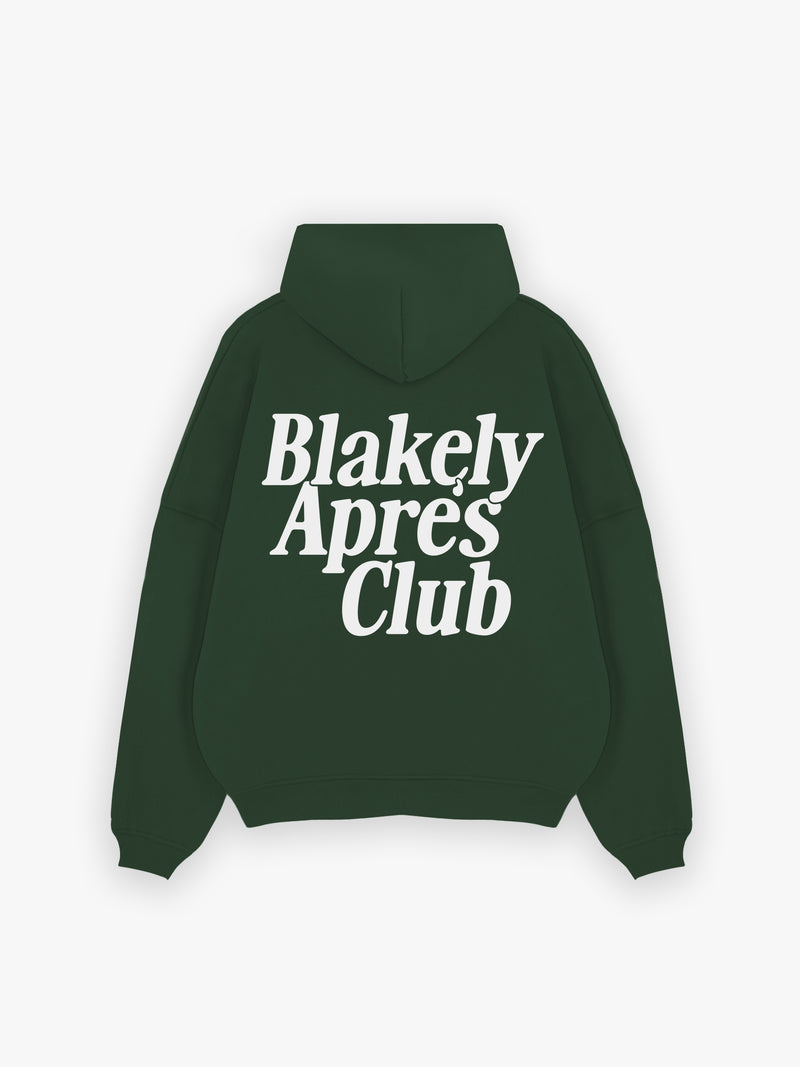 Halden Relaxed Hoodie - Dark Green