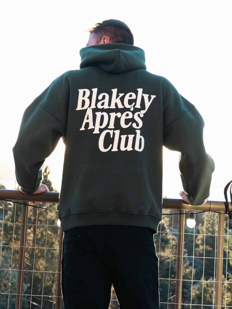 Halden Relaxed Hoodie - Dark Green