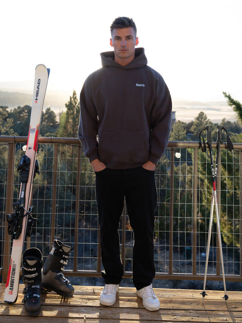 Halden Relaxed Hoodie - Graphit