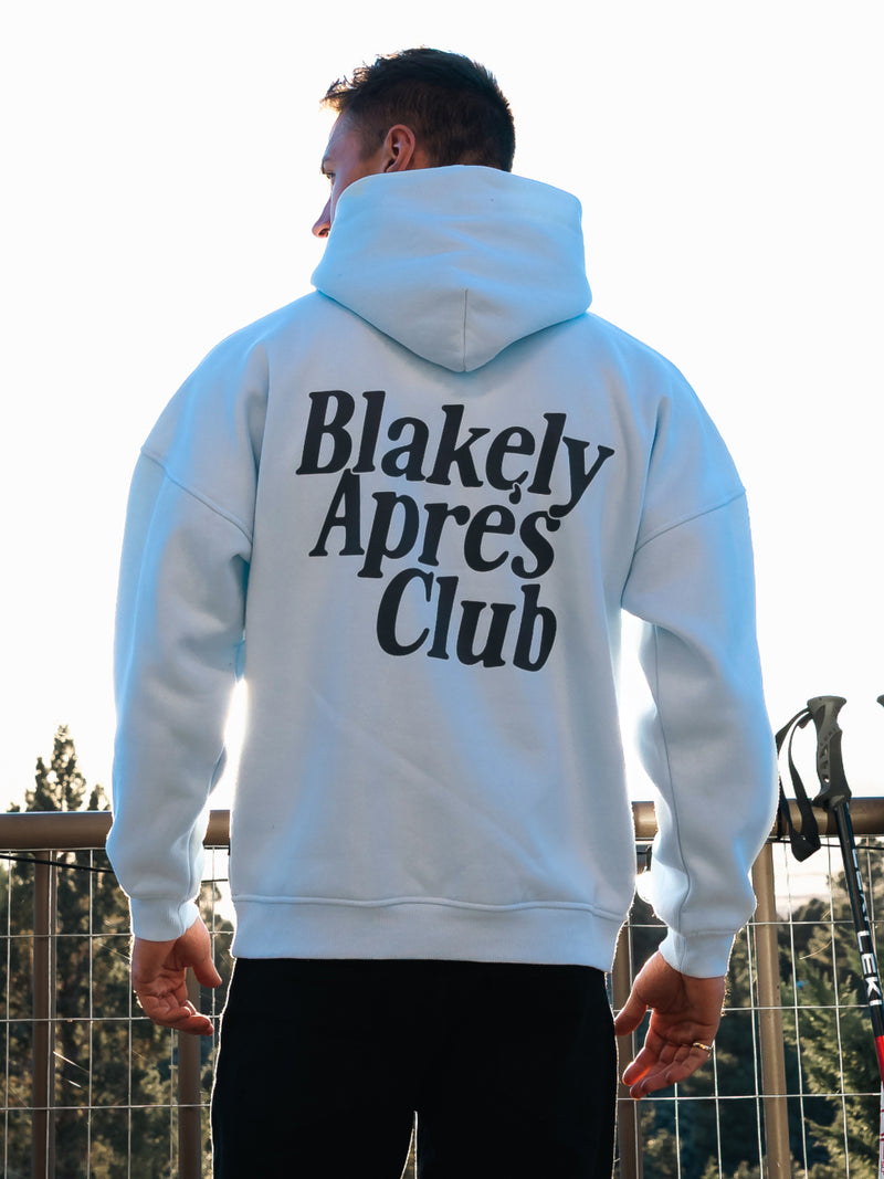 Halden Relaxed Hoodie - Soft Blue