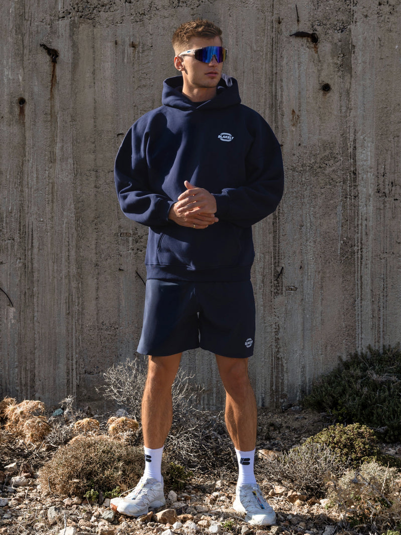 Track Active Hoodie - Echte Marine