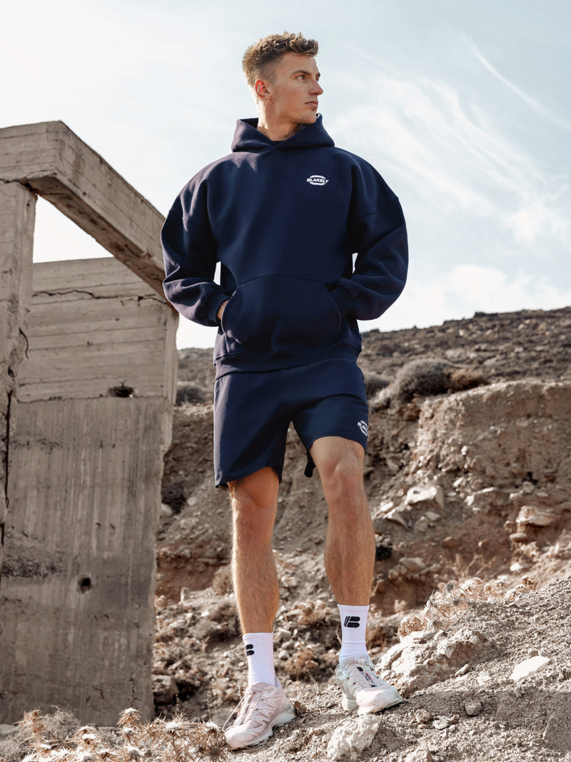 Track Active Hoodie - Echte Marine