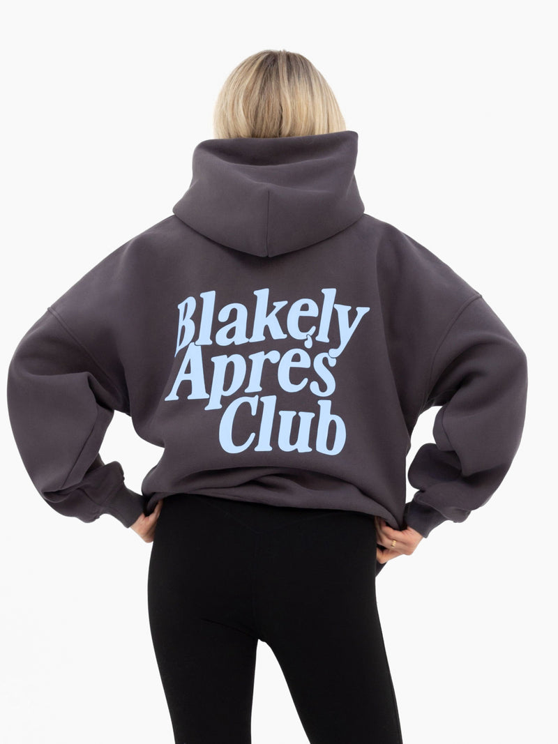 Saskia Oversized Hoodie - Graphite