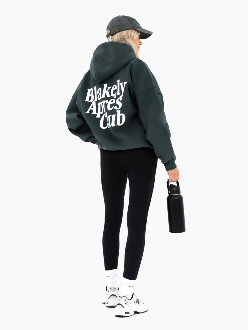 Saskia Oversized Hoodie - Dark Green