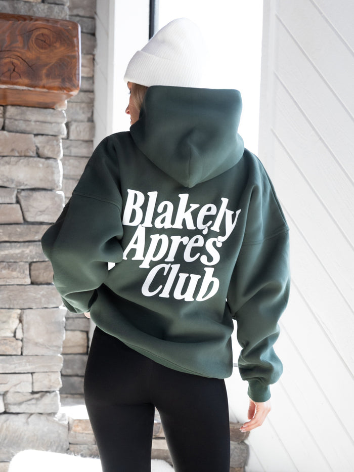 Saskia Oversized Hoodie - Dark Green