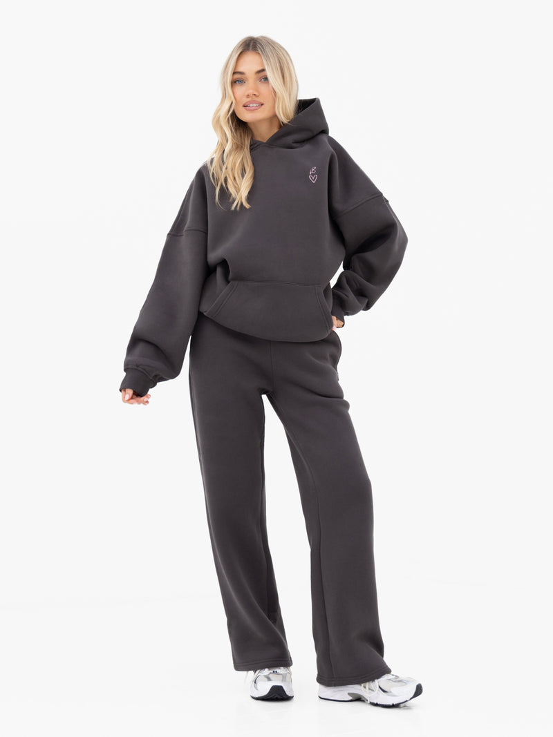 Esme Oversized Hoodie - Charcoal