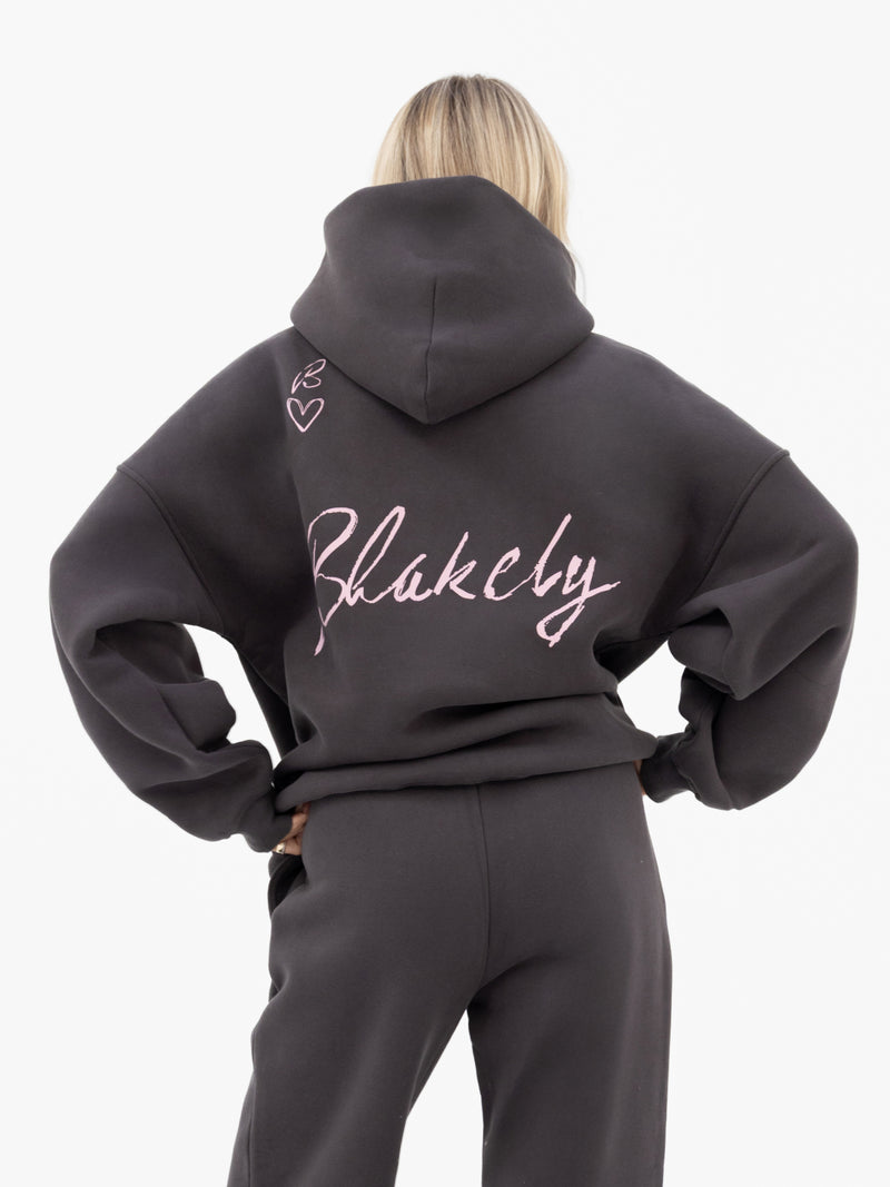 Esme Oversized Hoodie - Charcoal