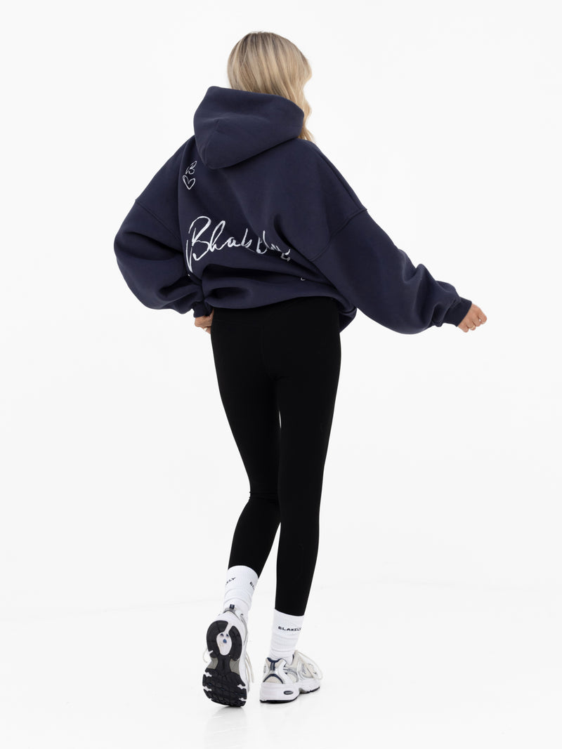 Esme Oversized Hoodie - True Navy