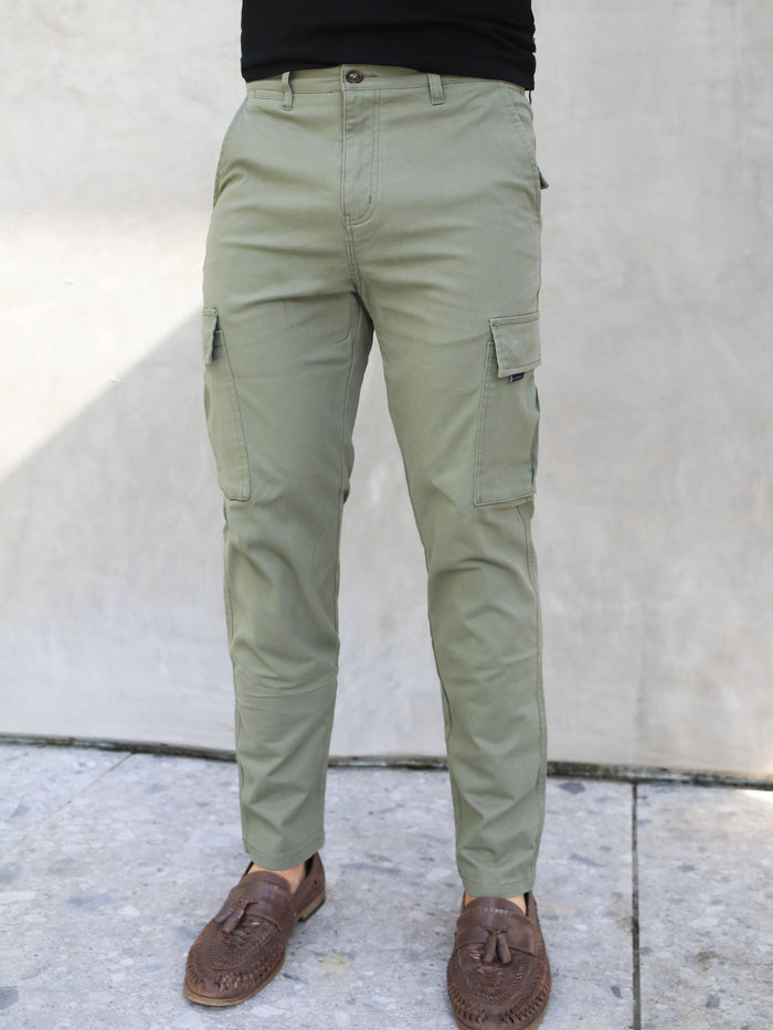 Cargo Trousers - Light Green