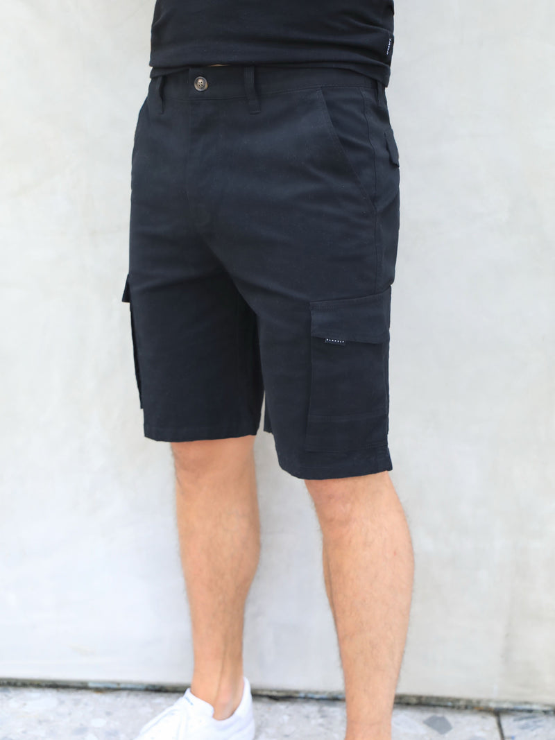 Cargo Shorts - Black