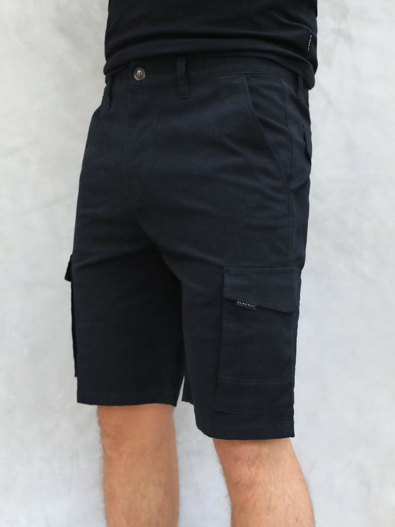 Cargo Shorts - Black