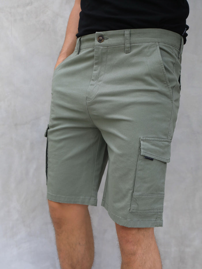 Cargo Shorts - Khaki Green