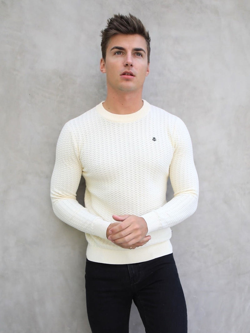 Moreno Relaxed Jumper - Cream