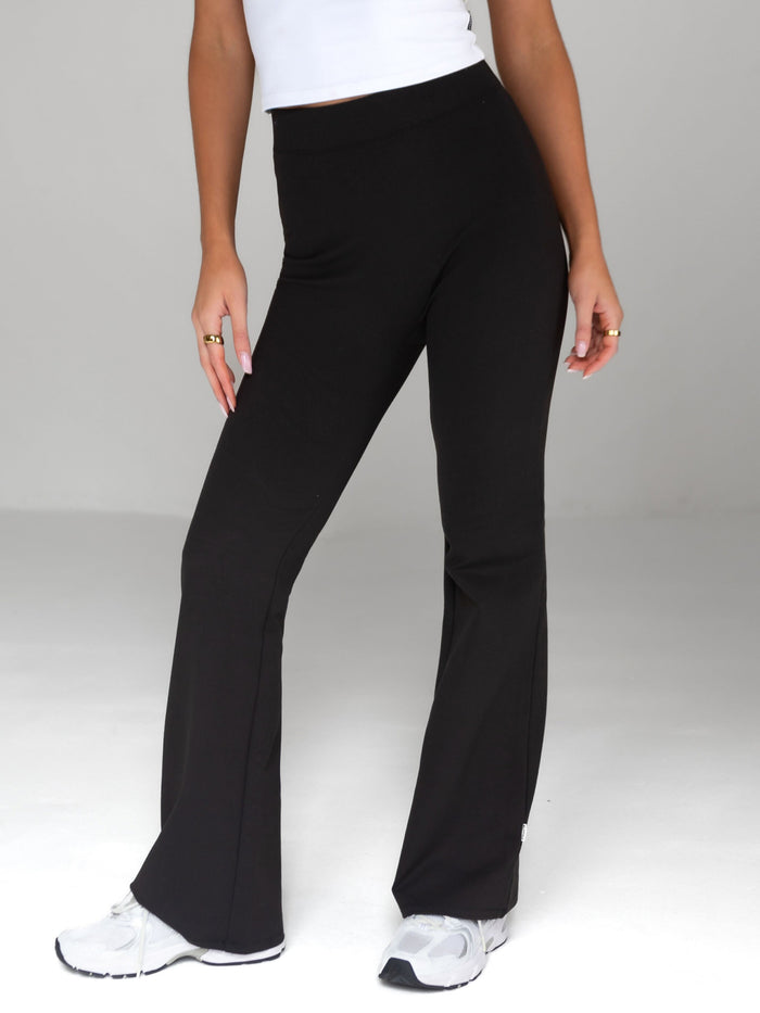 Alessia Flared Trousers - Black