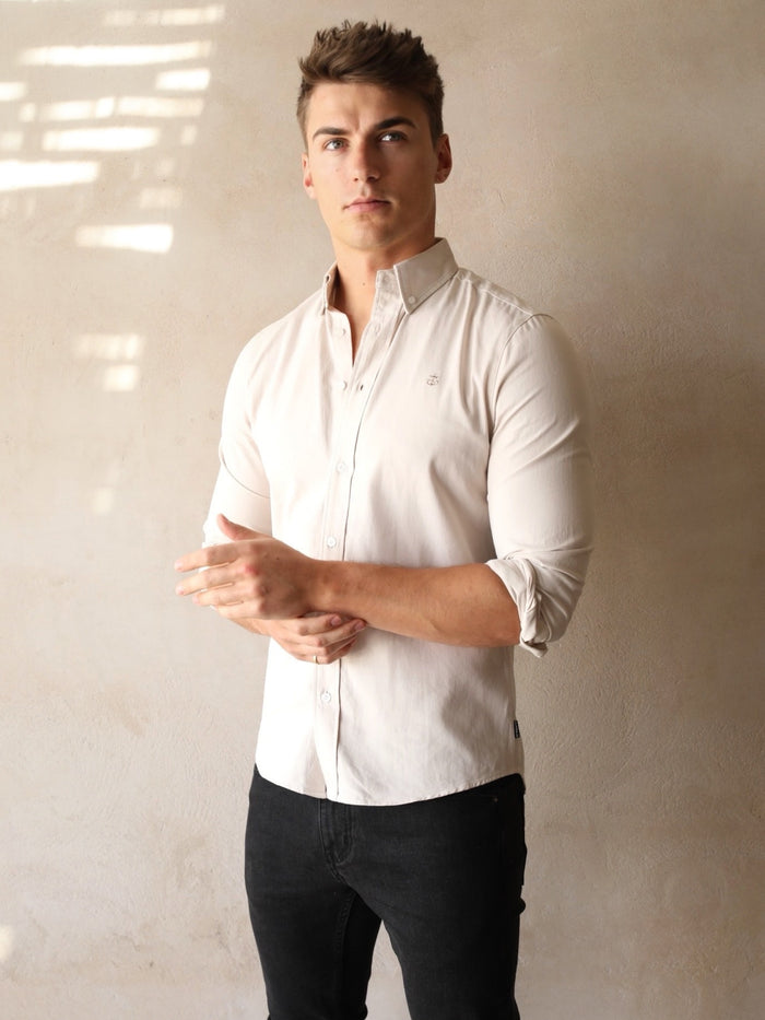 Sedona Slim Fit Shirt - Bone