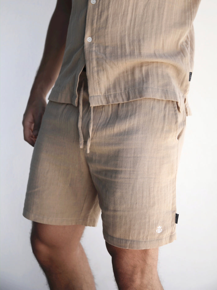 Siena Shorts - Tan