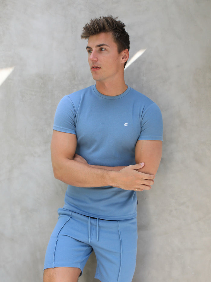 Verona Slim T-Shirt - Light Blue