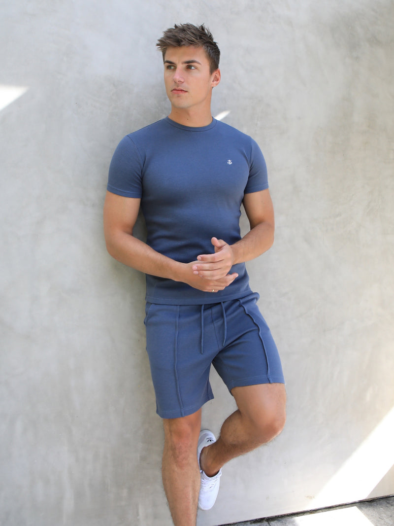 Verona Slim T-Shirt - Navy