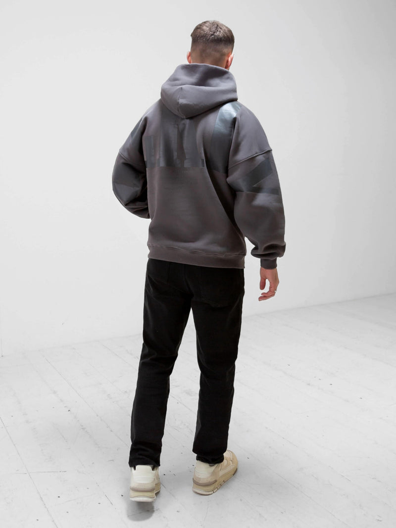 BLKLY Relaxed Hoodie - Charcoal