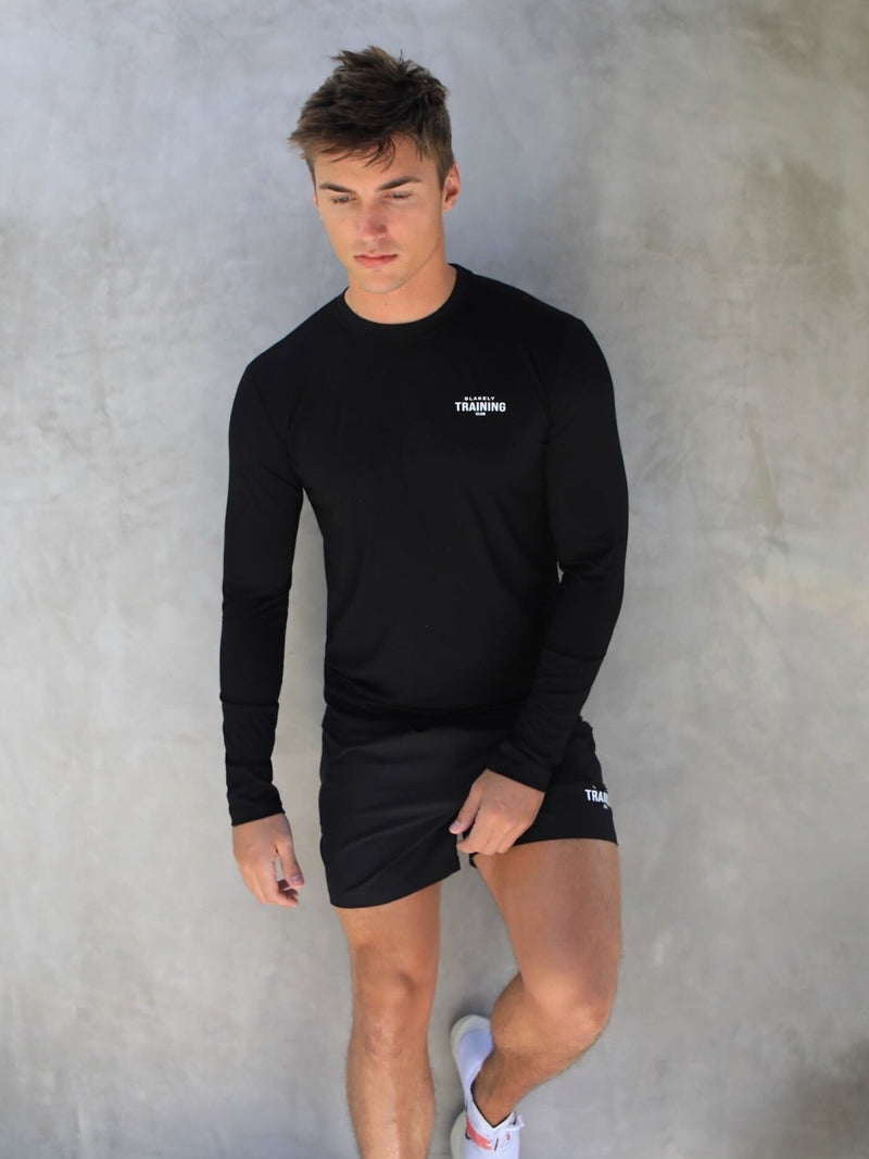 Long Sleeve Training T-Shirt - Black