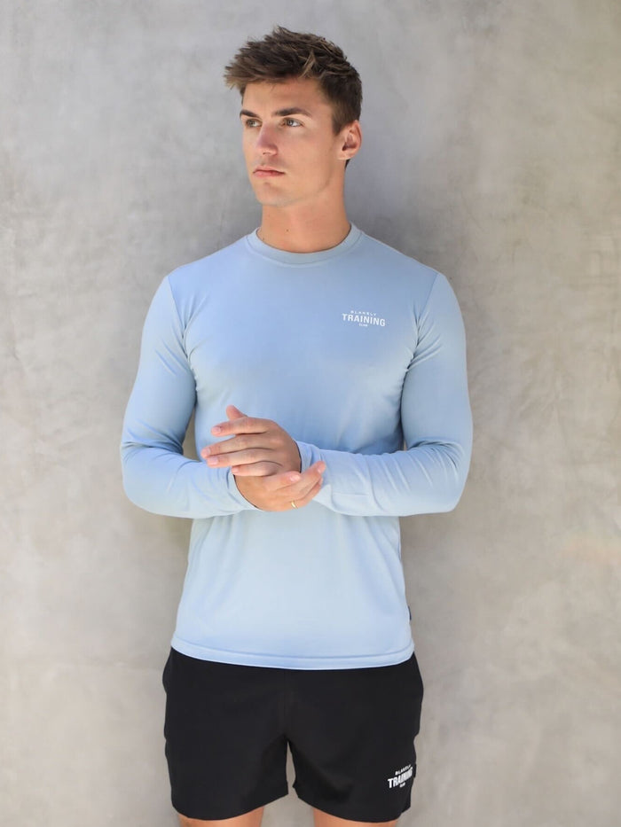 Long Sleeve Training T-Shirt - Light Blue