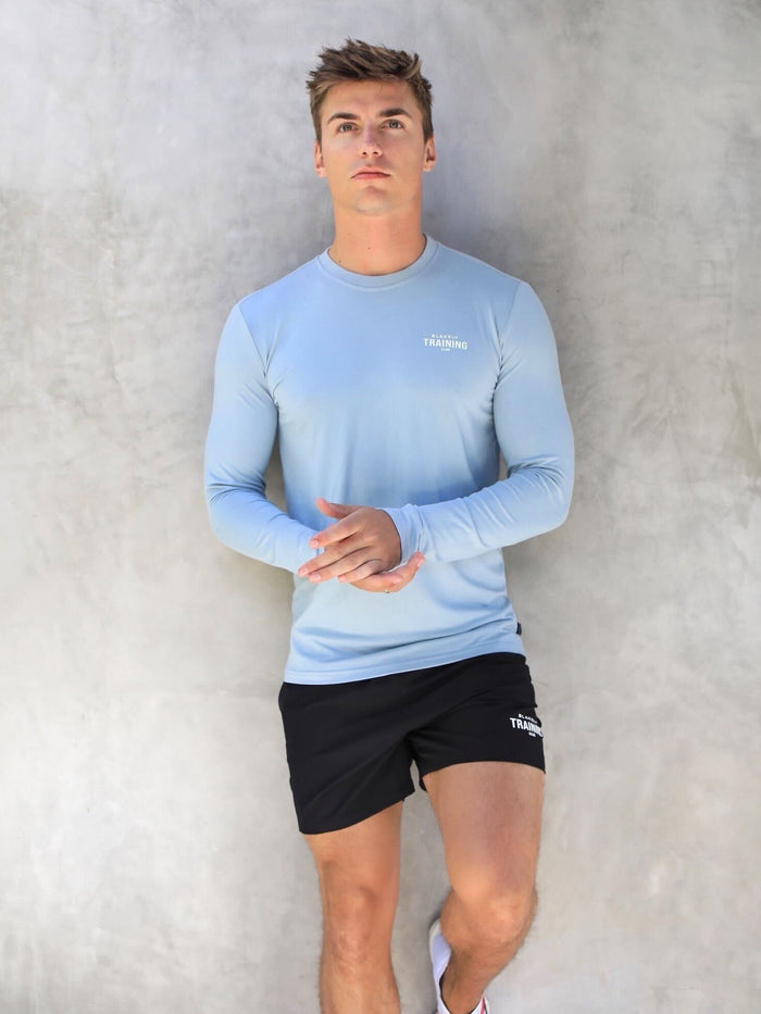 Long Sleeve Training T-Shirt - Light Blue