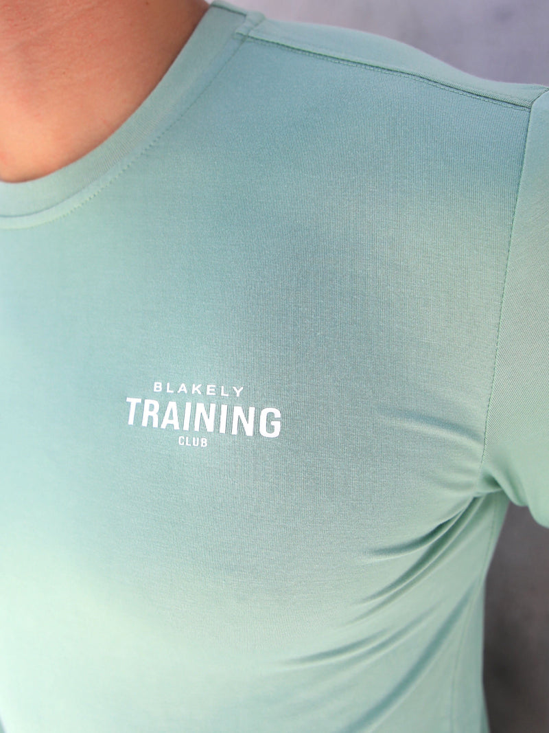 Long Sleeve Training T-Shirt - Sage Green