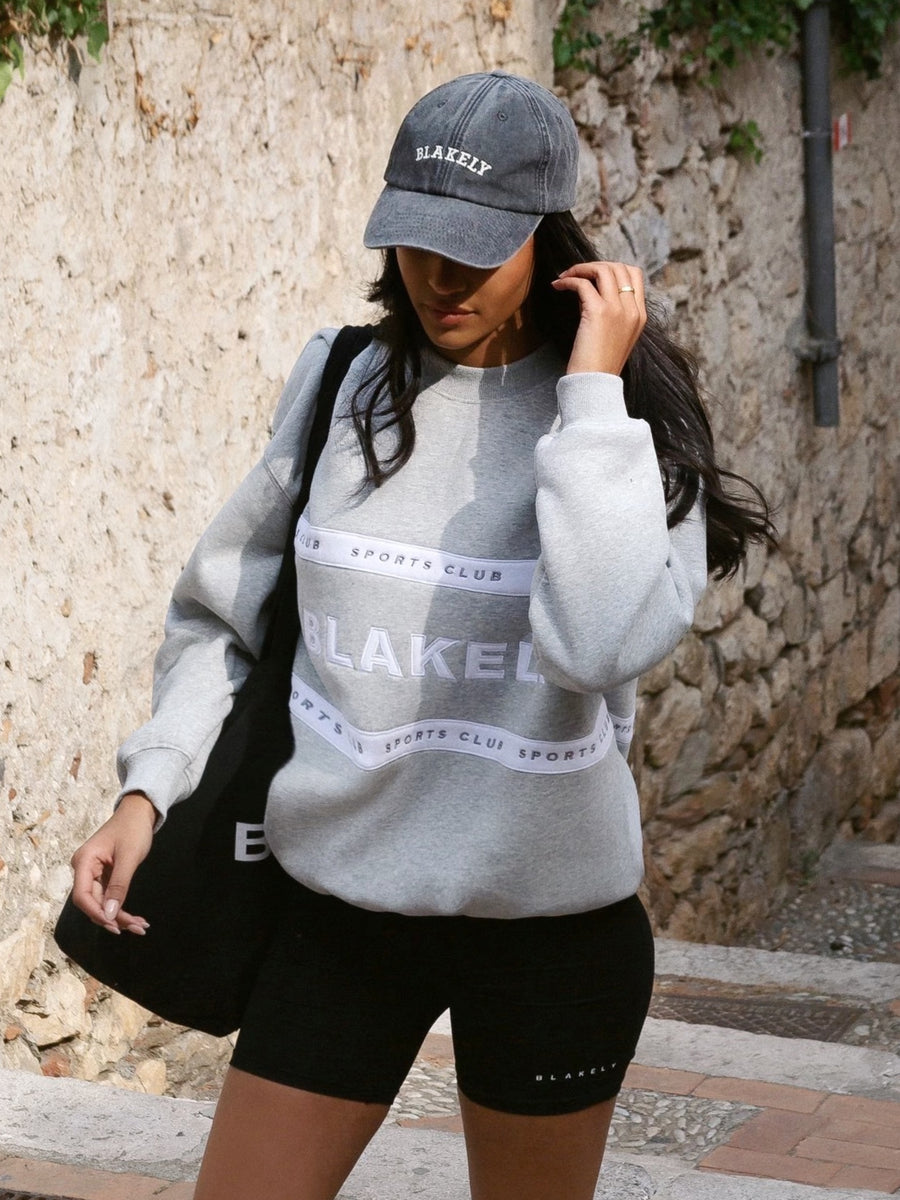 Serena Oversized Jumper - Marl Grey