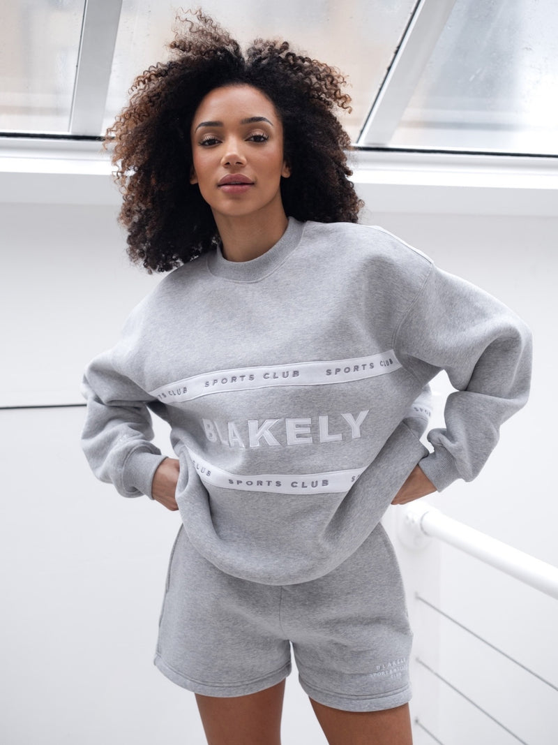 Serena Oversized Jumper - Marl Grey