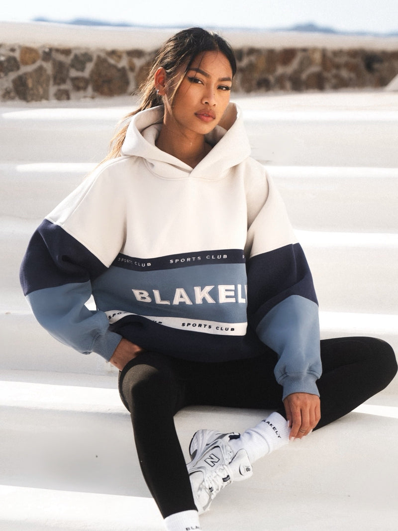 Alpine Oversized Hoodie - Light Blue