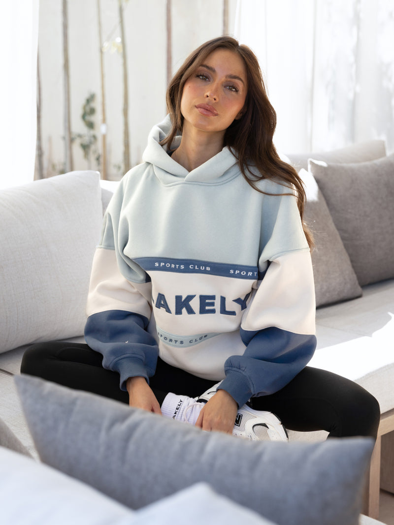 Alpine Oversized Hoodie - Mineral Blue