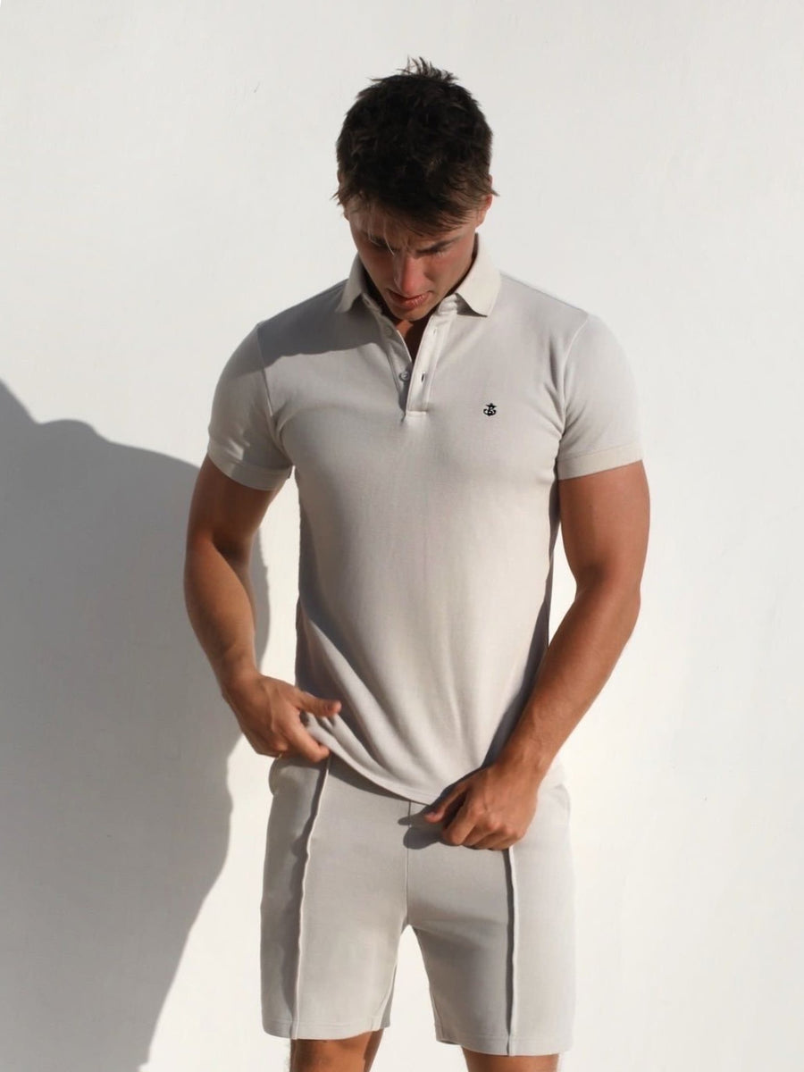 Verona Polo Shirt - Light Grey