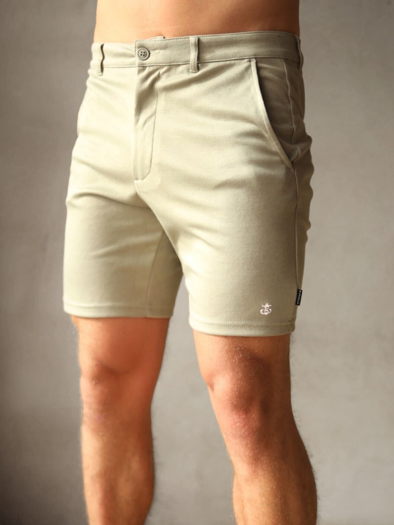 Sorrento Shorts - Light Khaki