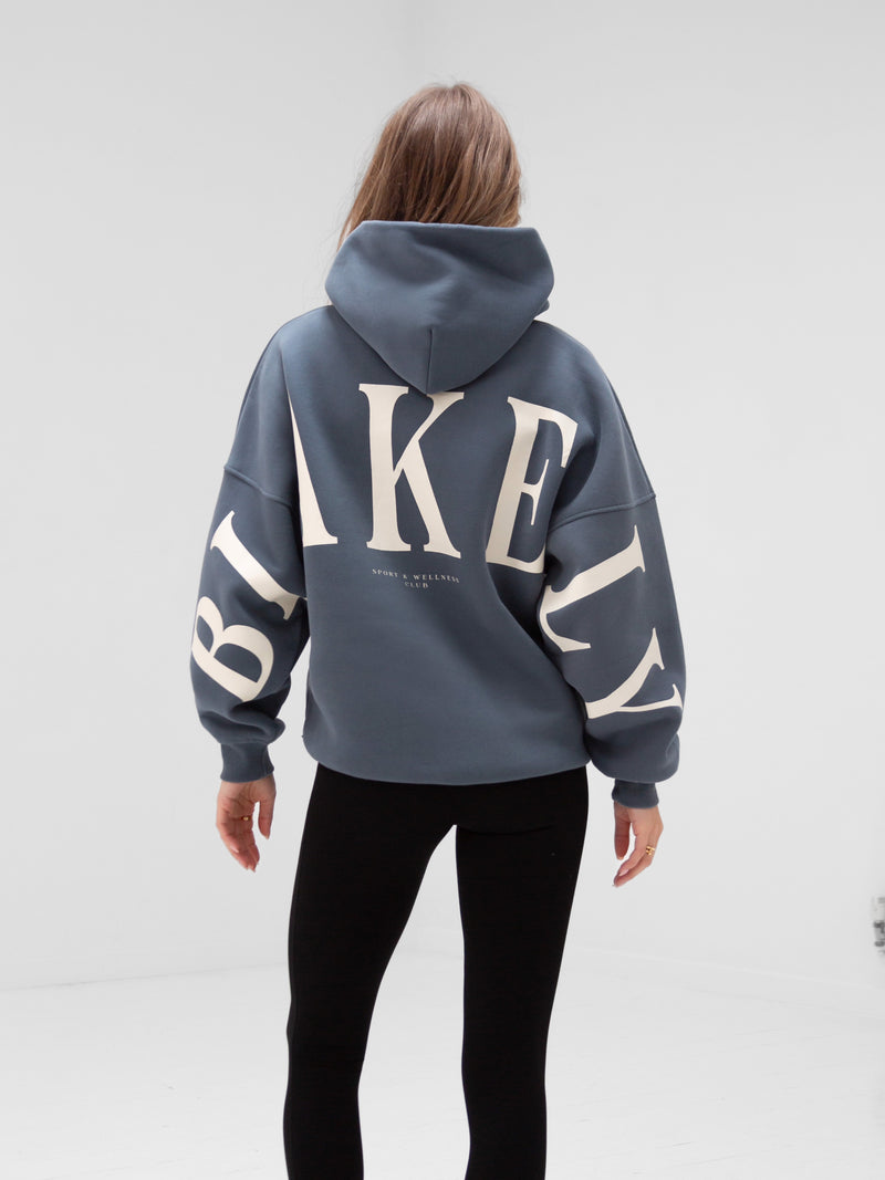 Oversized Reform Isabel Hoodie - Storm Blue