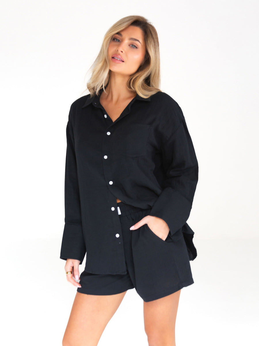 Camilla Shirt - Black